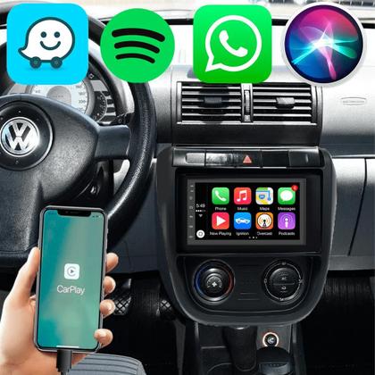 Imagem de Kit Multimidia Android 7 Polegadas Fox 2003 - 2009 Carplay + Câmera de Ré 
