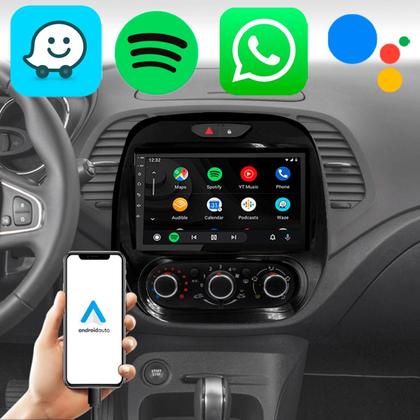 Imagem de  Kit Multimídia Android 9 Polegadas Captur 2017-2022 CarPlay