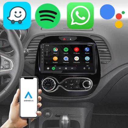 Imagem de  Kit Multimídia Android 9 Polegadas Captur 2017-2022 CarPlay