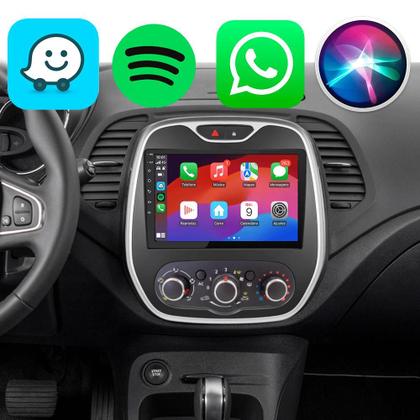 Imagem de  Kit Multimídia Android 9 Polegadas Captur 2017-2022 CarPlay