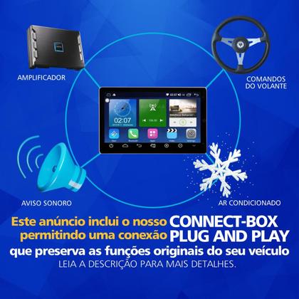Imagem de Kit Multimídia Android 9 Polegadas Frontier 2017/2022 CarPlay