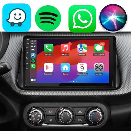 Imagem de Kit Multimídia Android 9 Polegadas Kicks 2016-2023 CarPlay