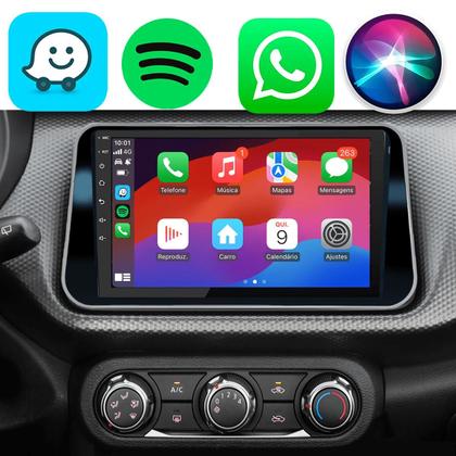 Imagem de Kit Multimídia Android 9 Polegadas Kicks 2016-2023 CarPlay