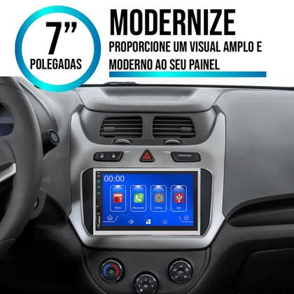 Imagem de Kit Multimidia Android Auto Cobalt 2013 a 2016 7 polegadas MP5 Carplay