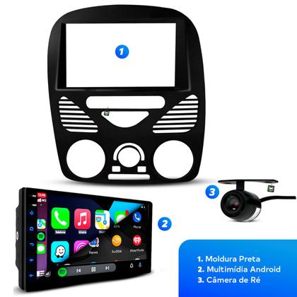 Imagem de Kit Multimídia Android Carplay 7 Pol Siena 2002 2003 04 05 06 07 08 09 10 11 12 2013 2014