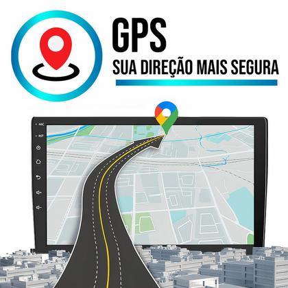 Imagem de Kit Multimidia Android Carplay 9 Pol Gol G5 2008 a 2012 