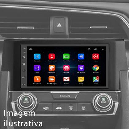 Imagem de Kit Multimidia Android Civic G10 17 18 19 20 21 7 Pol Waze Youtube