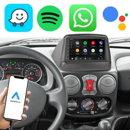 Imagem de Kit Multimidia Android Doblo 2000-2021 7 Polegadas Carplay Youtube  