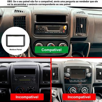 Imagem de Kit Multimidia Android Ducato 18 19 20 21 7 Polegadas Youtube + Câmera