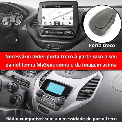 Imagem de Kit Multimídia Android Ford ka 2018 2019 2020 2021 7 Polegadas GPS Tv Online Bluetooth WiFi