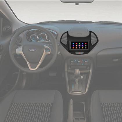 Imagem de Kit Multimídia Android Ford ka 2018 2019 2020 2021 7 Polegadas GPS Tv Online Bluetooth WiFi