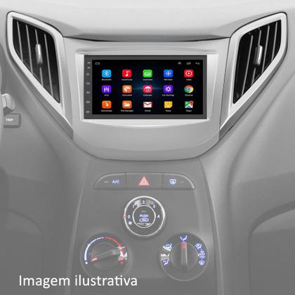 Imagem de Kit Multimídia Android HB20 2012 2013 2014 2015 2016 2017 2018 2019 7 Polegadas Com Aro Wi-fi Bluetooth