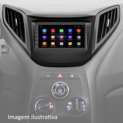 Imagem de Kit Multimídia Android HB20 2012 2013 2014 2015 2016 2017 2018 2019 7 Polegadas Com Aro Wi-fi Bluetooth