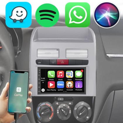 Imagem de Kit Multimidia Android Linea 2009-2014 7 Polegadas Carplay + Câmera de Ré