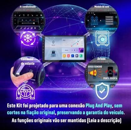 Imagem de Kit Multimídia Android Octacore Arrizo 5 19 20 21  Wifi 4g