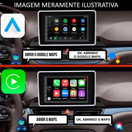 Imagem de Kit Multimídia Android S10 Trailblazer 2017-2021 7 Pol CarPlay/Android Auto Youtube