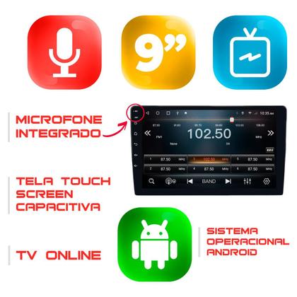 Imagem de Kit Multimidia Android Sorento 2013 2014 2015 9 Polegadas Spotify GPS 
