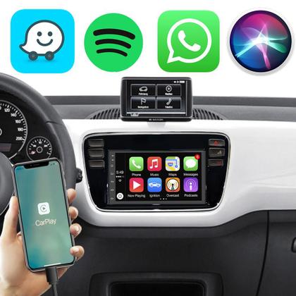 Imagem de Kit Multimidia Android Volkswagen Up 2014-2017 7 Pol Carplay Wifi Waze Youtube