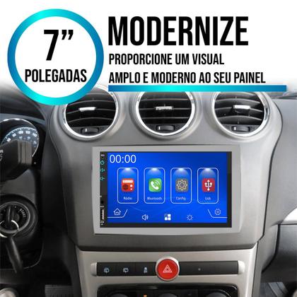 Imagem de Kit Multimídia Captiva 2008-2017 Tela 7" Polegadas MP5 Carplay Android-Auto