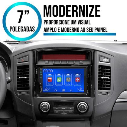 Imagem de Kit Multimídia Carplay Pajero Full 2008 A 2021 7 Pol MP5 Touch-Screen + Câmera de ré