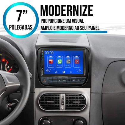 Imagem de Kit Multimídia Carplay Palio Siena Strada 2012 A 2020 7 Pol MP5 Touch-screen