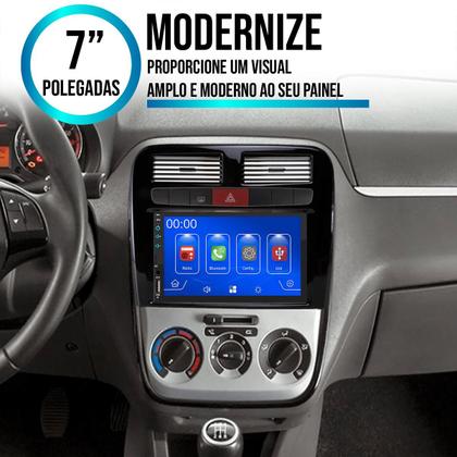 Imagem de Kit Multimídia Carplay Punto 2008-2012 7 Pol MP5 Touch-screen + Câmera de ré