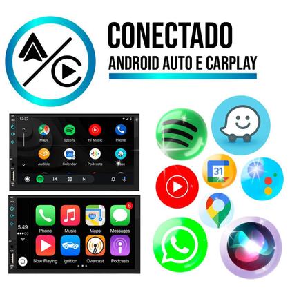 Imagem de Kit Multimidia Chevrolet Spin 2013 a 2017 Mp5 7 Pol Android Auto Carplay