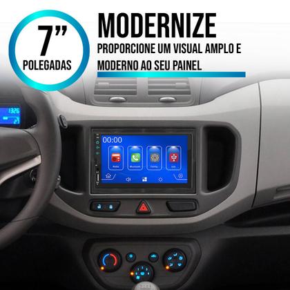 Imagem de Kit Multimidia Chevrolet Spin 2013 a 2017 Mp5 7 Pol Android Auto Carplay