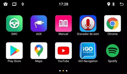 Imagem de Kit Multimídia Civic G9 LXS LXL LXR 2015 / 2016 9 Pol Android Carplay 2/32GB - 915BR ROADSTAR