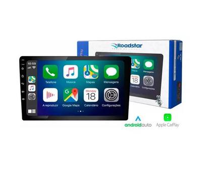 Imagem de Kit Multimídia Civic LXS LXL LXR G9 15 / 16 9 Pol CarPlay AndroidAuto USB Bt Radio - 908BR Roadstar