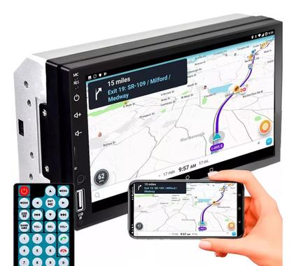 Imagem de Kit Multimídia Etios 7 Pol CarPlay AndroidAuto Sem Fio - First Option 8100