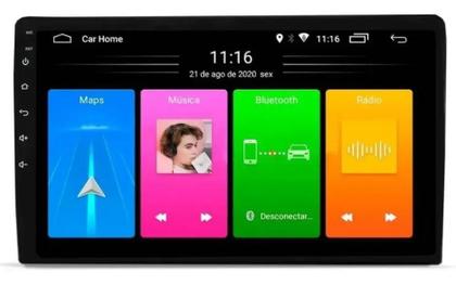 Imagem de Kit Multimídia Fox SpaceFox 2014 / 2021 Android 9 Pol 2/32Gb Carplay Gps WiFi Rádio Bt - Vision 8990CP