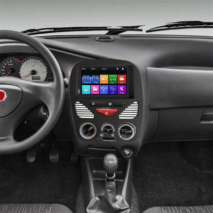 Imagem de Kit Multimidia MP5 7 Pol Fiat Palio 01 05 08 10 13 TouchScreen + Câmera 