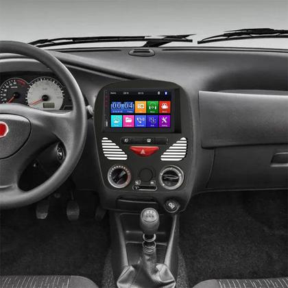 Imagem de Kit Multimidia MP5 7 Pol Fiat Palio 01 05 08 10 13 TouchScreen + Câmera 