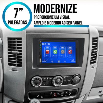 Imagem de Kit multimidia mp5 7" sprinter 13/19 mercedes carplay androi