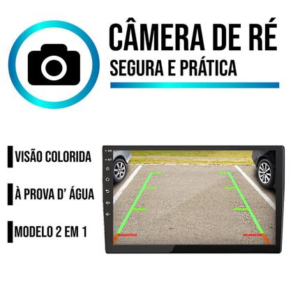 Imagem de Kit Multimidia MP5 9" Fiat 500 2010-2015 CarPlay/Android-Auto + Câmera de Ré e Moldura Painel