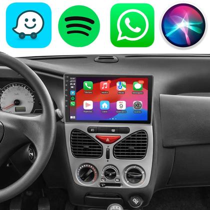 Imagem de Kit Multimídia MP5 9" Palio 2001-2013 CarPlay Android Auto + Câmera