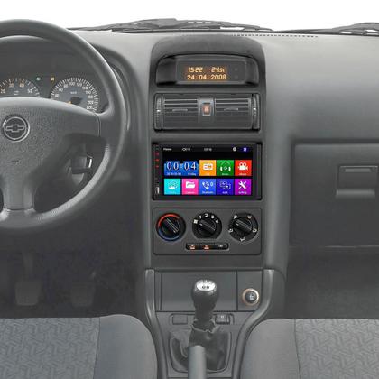 Imagem de Kit Multimídia Mp5 Astra 1998 A 2012 7 Polegadas Espelhamento Android e IOS USB SD Bluetooth