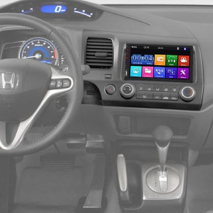 Imagem de Kit Multimídia Mp5 Civic 2007 2008 2009 2010 2011 7 Polegadas Bluetooth USB Sd