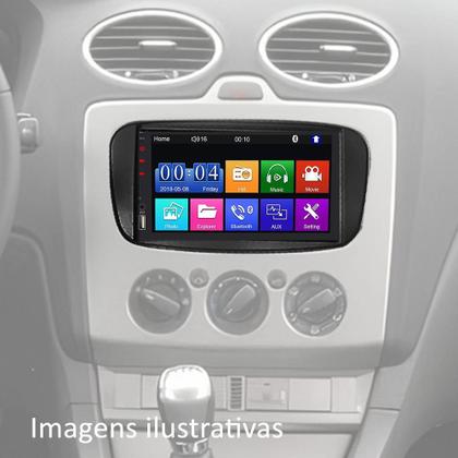 Imagem de Kit Multimídia Mp5 Ford Focus 2009 2010 2011 2012 2013 7 Polegadas USB SD Bluetooth