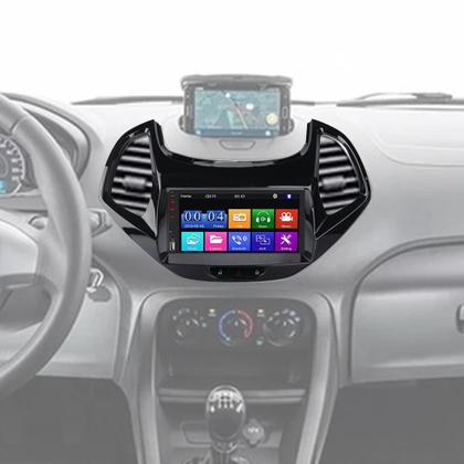 Imagem de Kit Multimídia Mp5 Ford Ka 2018 2019 2020 2021 7 Polegadas Espelhamento Android e IOS
