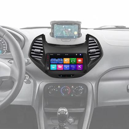 Imagem de Kit Multimídia Mp5 Ford Ka 2018 2019 2020 2021 7 Polegadas Espelhamento Android e IOS