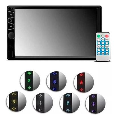 Imagem de Kit multimidia mp5 roadstar 7 pol câmera de ré montana vectra corsa 2002 a 2012