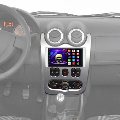 Imagem de Kit Multimidia MP5 Sandero 07 08 09 10 11 7 Pol TouchScreen + Câmera de Ré 