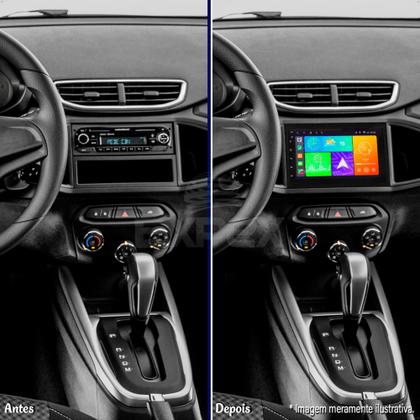 Imagem de Kit Multimídia Onix Cobalt Prisma Spin MP5 H-Tech - HT-3000 + Moldura + Câmera de ré