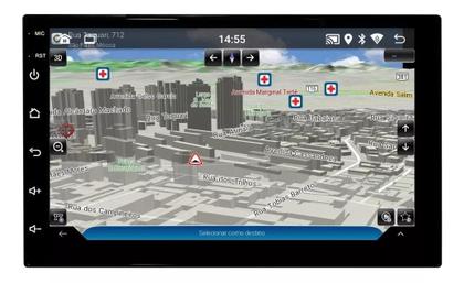 Imagem de Kit Multimídia Onix Prisma Joy 7 Pol Android Carplay 2/32GB - 701K FirstOption