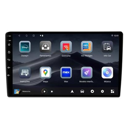 Imagem de Kit Multimídia Palio Strada Siena Idea 2005 / 2011 9 Pol Android Carplay 2/64GB - ADAK 2964-G2