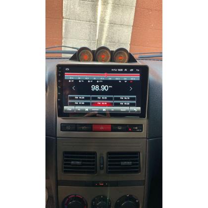 Imagem de Kit Multimídia Palio Strada Siena Idea 2005 / 2011 Prata 9 Pol Android Carplay Gps 2/32GB - 915BR ROADSTAR