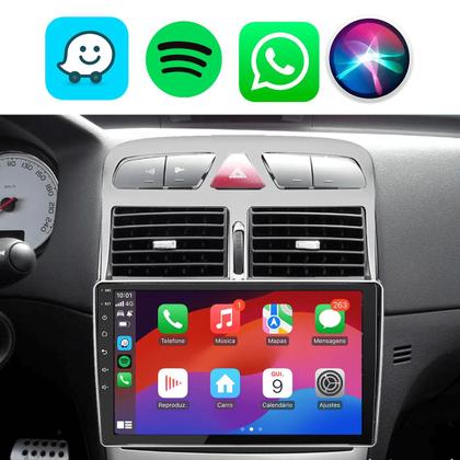 Imagem de Kit Multimídia Peugeot 307 2002-2012 9 Polegadas CarPlay Android