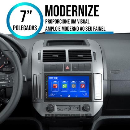 Imagem de Kit Multimidia Polo 2003-2008 Mp5 7" Pol Android-Auto Carplay